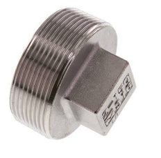 Tapón R2'' Acero inoxidable con cuadrado exterior 16bar (224.8psi)