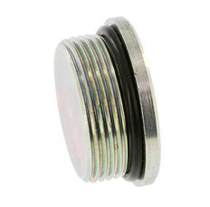 Tapón UN 1-5/8''-12 Acero NBR con Hexágono Interno 250bar (3512.5psi)