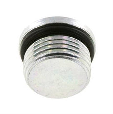 Tapón UNF 7/8''-14 Acero NBR con hexágono interior 630bar (8851,5psi)