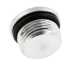 Plug UN 1-1/16''-12 Steel NBR with Internal Hex 400bar (5620.0psi)