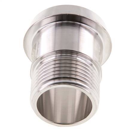 DIN 11851 Racor Sanitario (Lácteo) Cono 44mm x Macho G1 pulgada Acero Inoxidable