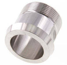 DIN 11851 Racor Sanitario (Lácteo) Cono 56mm x Macho G1 1/2 pulgadas Acero Inoxidable