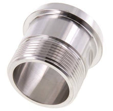 DIN 11851 Racor Sanitario (Lácteo) Cono 56mm x Macho G1 1/2 pulgadas Acero Inoxidable