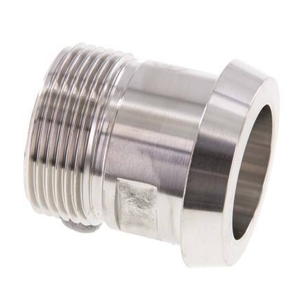 DIN 11851 Racor Sanitario (Lácteo) Cono 50mm x G1 1/4 pulgada Macho Acero Inoxidable