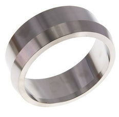 Accesorio sanitario (lácteo) Cono de 121 mm x 114,3 mm Extremo para soldar Acero inoxidable