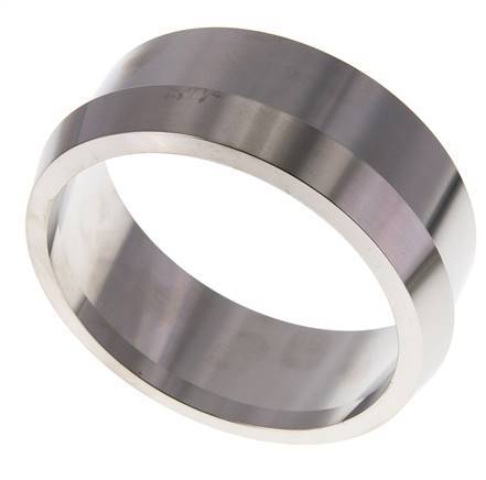 Accesorio sanitario (lácteo) Cono de 121 mm x 114,3 mm Extremo para soldar Acero inoxidable