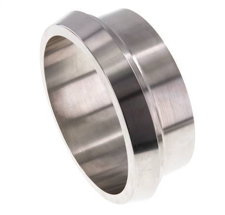 DIN 11851 Accesorio sanitario (lácteo) Cono 121mm x 104mm Extremo para soldar Acero inoxidable