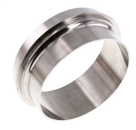 DIN 11851 Accesorio sanitario (lácteo) Cono 121mm x 104mm Extremo para soldar Acero inoxidable