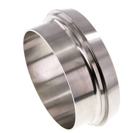 DIN 11851 Accesorio sanitario (lácteo) Cono 121mm x 104mm Extremo para soldar Acero inoxidable