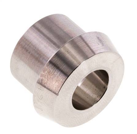 Accesorio Sanitario (Lácteo) Cono 22mm x 17.2mm Extremo Soldado Acero Inoxidable