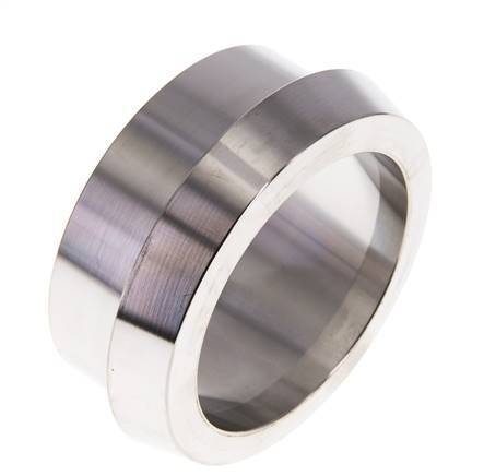 Accesorio sanitario (lácteo) Cono de 68 mm x 60,3 mm Extremo para soldar Acero inoxidable