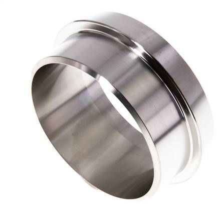 Accesorio sanitario (lácteo) Cono de 68 mm x 60,3 mm Extremo para soldar Acero inoxidable