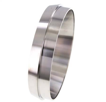 Accesorio sanitario (lácteo) Cono de 176 mm x extremo soldado de 168,3 mm Acero inoxidable