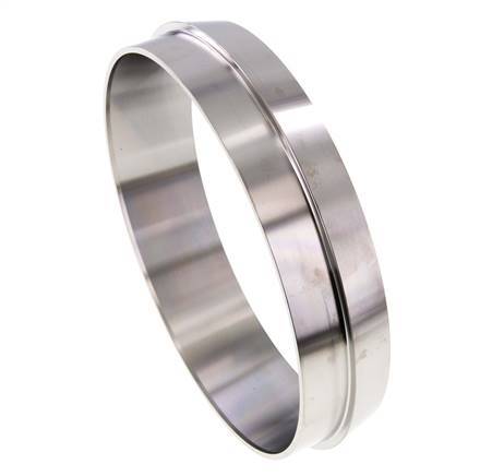 Accesorio sanitario (lácteo) Cono de 176 mm x extremo soldado de 168,3 mm Acero inoxidable