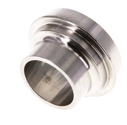 DIN 11851 Sanitary (Dairy) Fitting 28mm Cone x 19mm Weld End Stainless Steel