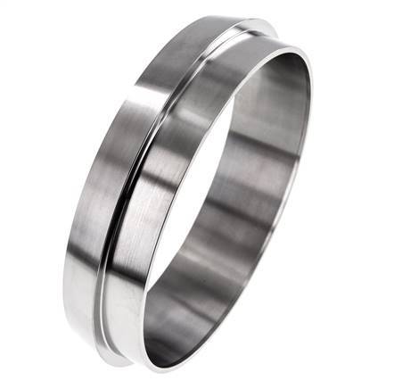 Accesorio sanitario (lácteo) Cono 150 mm x 139,7 mm Extremo para soldar Acero inoxidable