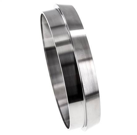 Accesorio sanitario (lácteo) Cono 150 mm x 139,7 mm Extremo para soldar Acero inoxidable