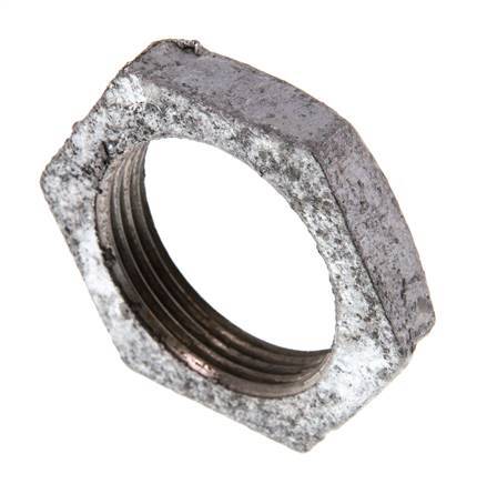 Lock Nut Rp1 1/4'' Malleable Cast Iron [5 Pieces]