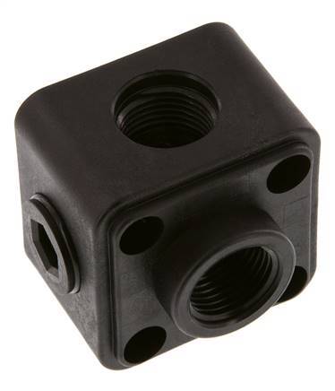 5-way Distributor Wall Mounted G1/2'' Plastic