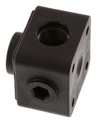 5-way Distributor Wall Mounted G1/2'' Plastic