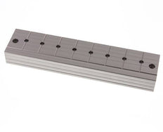 Distributor Bar with Ball Valves 2xG3/8'' - 8xG1/4'' Stainless Steel PN 10