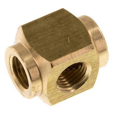 3-way Air Distributor G1/4'' Brass 16 bar (224.8 psi) [2 Pieces]