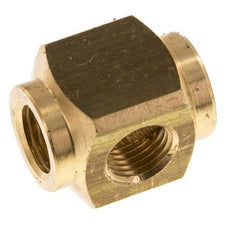 4-way Air Distributor G1/4'' Brass 16 bar (224.8 psi) [2 Pieces]