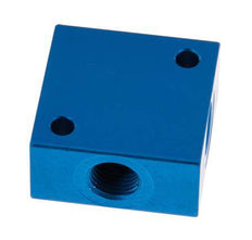 4-way Air Distributor G1/4'' Aluminium 16 bar (224.8 psi)