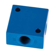 4-way Air Distributor G1/4'' Aluminium 16 bar (224.8 psi)