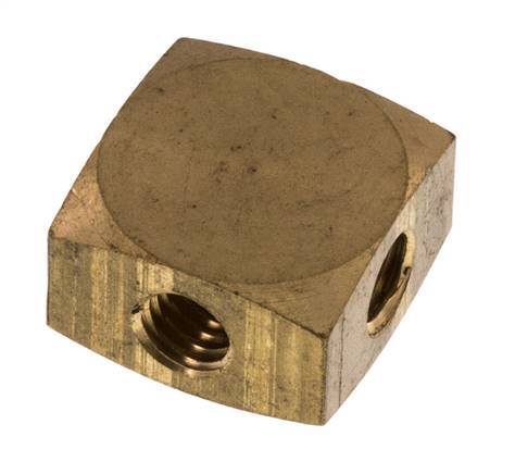 4-way Air Distributor M5 Brass 16 bar (224.8 psi)