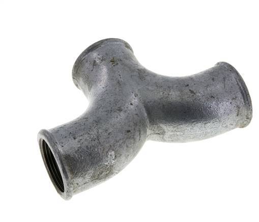 Racor en T Rp1 1/4'' Hembra Fundición maleable 25bar (351.25psi)