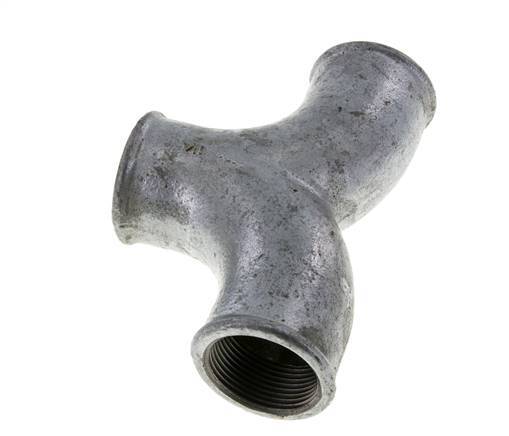 Racor en T Rp1 1/4'' Hembra Fundición maleable 25bar (351.25psi)