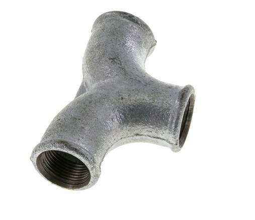 Racor en T Rp3/4'' Hembra Fundición maleable 25bar (351.25psi)