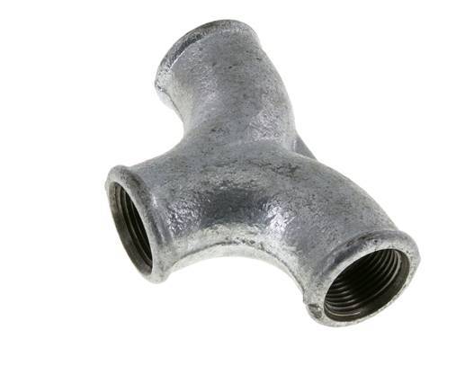 Racor en T Rp3/4'' Hembra Fundición maleable 25bar (351.25psi)