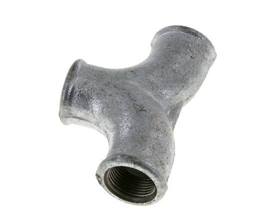 Racor en T Rp3/4'' Hembra Fundición maleable 25bar (351.25psi)