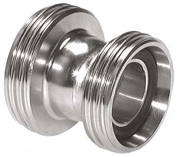 Racor Reductor Sanitario (Lácteo) 65 X 1/6'' x 95 X 1/6'' Acero Inoxidable EPDM