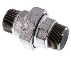 Racor recto de unión R1 1/2'' Junta plana de hierro fundido 25bar (351.25psi)
