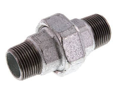 Union Straight Connector R1'' Cast Iron Flat Seal 25bar (351.25psi)