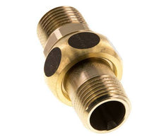 Racor recto de unión R1/2'' Latón Junta plana Centellen 16bar (224.8psi)