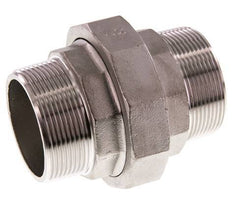 Unión Conector recto R2'' Acero inoxidable Junta plana PTFE 16bar (224.8psi)