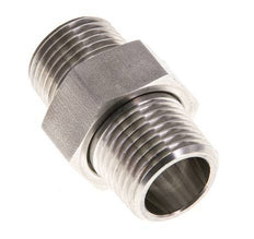 Double Nipple R1/2'' Separable Stainless Steel Flat Seal PTFE 40bar (562.0psi)