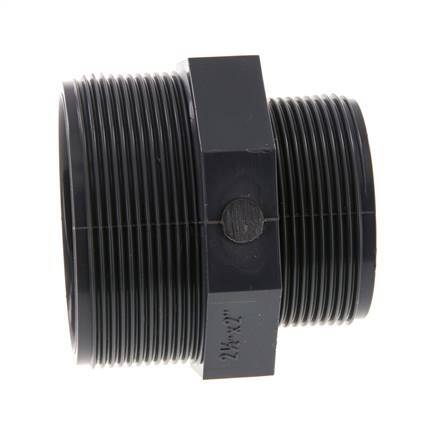 Reducing Double Nipple G2'' x G2 1/2'' PVC-U 16bar (224.8psi) EN 1452-3