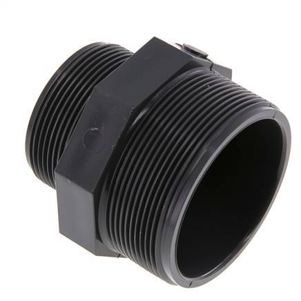 Reducing Double Nipple G2'' x G2 1/2'' PVC-U 16bar (224.8psi) EN 1452-3