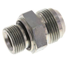 JIC Double Nipple G3/4'' x UN 1-5/16''-12 Steel NBR 170bar (2388.5psi)