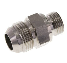 Espiga doble JIC G1/2'' x UN 1-1/16''-12 Acero inoxidable FKM 210bar (2950.5psi)