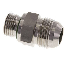 Espiga doble JIC G1/2'' x UN 1-1/16''-12 Acero inoxidable FKM 210bar (2950.5psi)