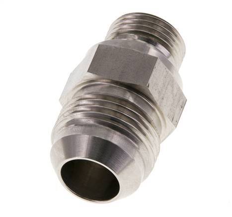 Espiga doble JIC G1/2'' x UN 1-1/16''-12 Acero inoxidable FKM 210bar (2950.5psi)