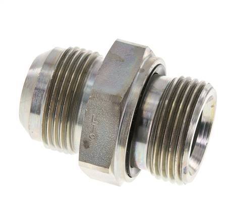 Espiga doble JIC G1'' x UN 1-5/16''-12 Acero NBR 170bar (2388.5psi)