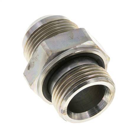 Espiga doble JIC G1'' x UN 1-5/16''-12 Acero NBR 170bar (2388.5psi)