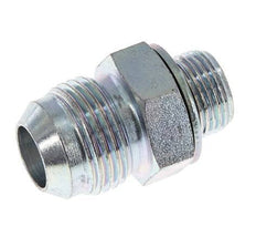 JIC Double Nipple G3/8'' x UNF 7/8''-14 Steel NBR 210bar (2950.5psi) [2 Pieces]